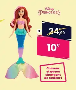 JouéClub Disney princesses poupée ariel nageuse offre