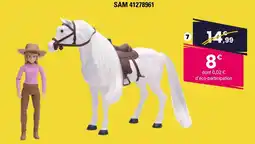 JouéClub Sam coffret valley ranch avec 1 cheval sonore et 1 figurine offre