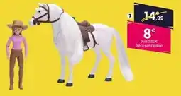 JouéClub Coffret valley ranch avec 1 cheval sonore et 1 figurine offre