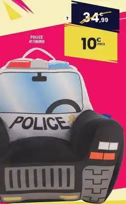 JouéClub Mon fauteuil police offre
