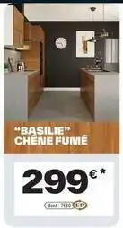 Brico Dépôt Basilie chêne fumé offre