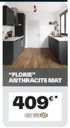 Brico Dépôt Florie anthracite mat offre
