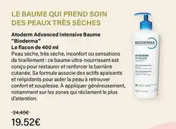 Monop' Bioderma - le baume qui trend soin des peaux très sèches offre