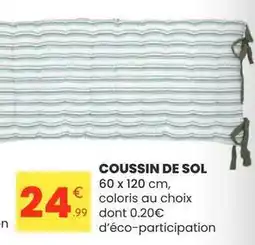 Stokomani Coussin de sol offre