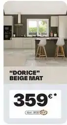 Brico Dépôt Beige mat offre