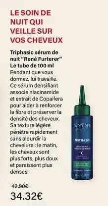 Monop' Le soin de nuit qui veille sur vos cheveux offre