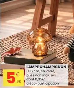 Stokomani Lampe champignon offre