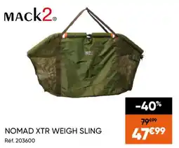 Pacific Pêche MACK2 NOMAD XTR WEIGH SLING offre
