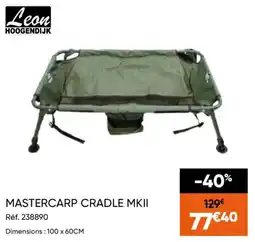 Pacific Pêche Leon MASTERCARP CRADLE MKII offre
