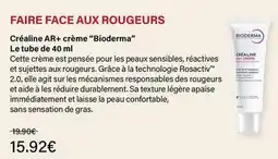 Monop' Bioderma - faire face aux rougeurs offre