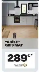 Brico Dépôt Adile gris mat offre