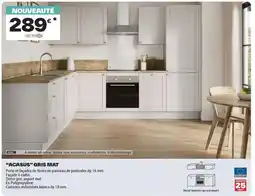 Brico Dépôt Acausus gris mat offre