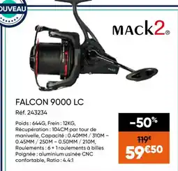 Pacific Pêche mack2 FALCON 9000 LC offre