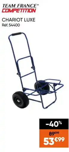 Pacific Pêche TEAM FRANCE COMPETITION CHARIOT LUXE offre