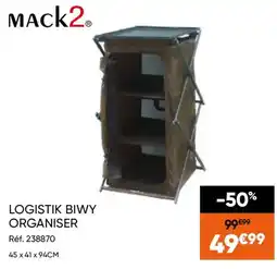 Pacific Pêche MACK2 LOGISTIK BIWY ORGANISER offre