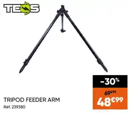 Pacific Pêche TEOS TRIPOD FEEDER ARM offre