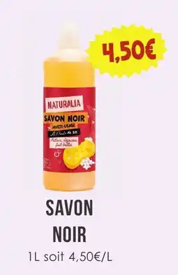 Naturalia NATURALIA SAVON NOIR offre