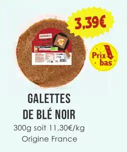 Naturalia NATURALIA Galettes de blé noir offre