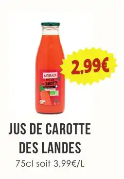 Naturalia NATURALIA Jus de carotte offre