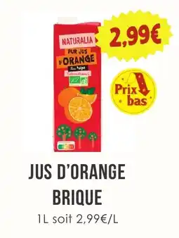 Naturalia NATURALIA JUS D'ORANGE offre