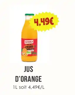 Naturalia NATURALIA Jus d'orange offre