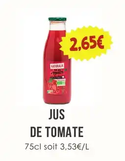 Naturalia NATURALIA JUS DE TOMATE offre