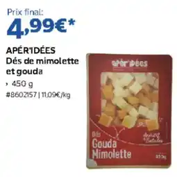 Costco APÉR'IDÉES Dés de gouda et mimolette offre