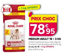 Kiriel ROYAL CANIN medium adult offre