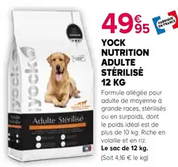 Kiriel YOCK NUTRITION ADULTE STÉRILISÉ offre