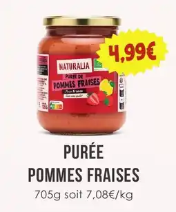 Naturalia NATURALIA PURÉE POMMES FRAISES offre