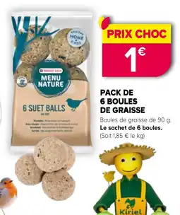 Kiriel VERSELE-LAGA MENU NATURE offre