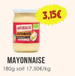 Naturalia NATURALIA MAYONNAISE offre