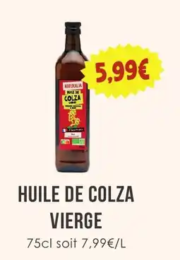 Naturalia NATURALIA Huile de colza vierge offre