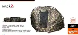 Pacific Pêche mack2 CARP ADDICT CAMO BIWY offre