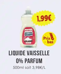 Naturalia NATURALIA LIQUIDE VAISSELLE offre