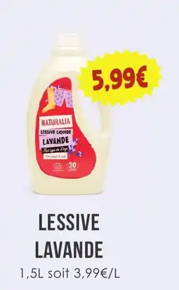Naturalia NATURALIA Lessive liquide Lavande offre