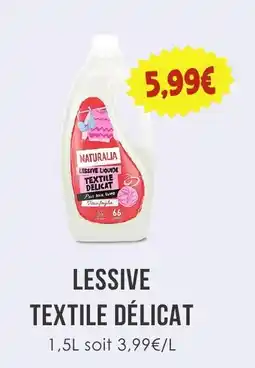 Naturalia NATURALIA Lessive liquide textile délicat offre