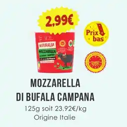 Naturalia NATURALIA Mozzarella di Bufala Campana offre