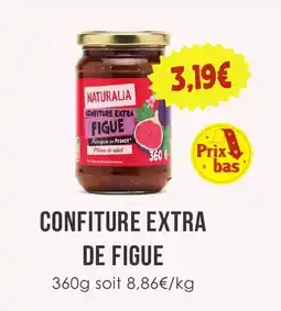 Naturalia NATURALIA CONFITURE EXTRA FIGUE offre