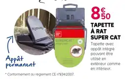 Kiriel SUPERCAT TAPETTE À RAT offre