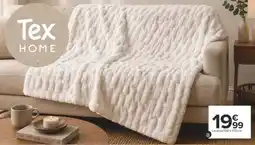 Carrefour Tex HOME Le plaid offre