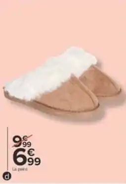 Carrefour d Slippers offre