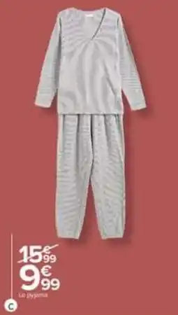 Carrefour Le pyjama offre