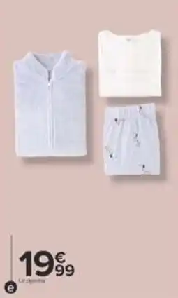 Carrefour Le pyjama offre