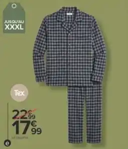 Carrefour Tex Pyjama offre