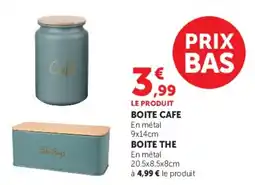 Super U BOITE CAFE offre
