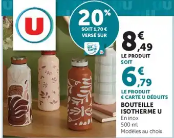 U Bouteille isotherme