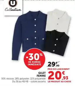 Super U U femme offre