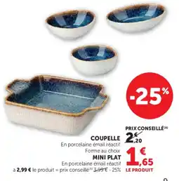 Super U COUPELLE MINI PLAT offre
