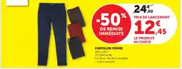 Super U PANTALON FEMME offre